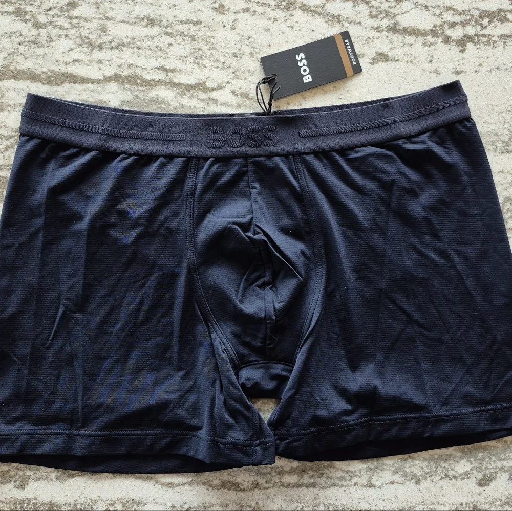 Boss Men's Bodywear Performance Mesh Boxer Brief Underwear Size Large NEW